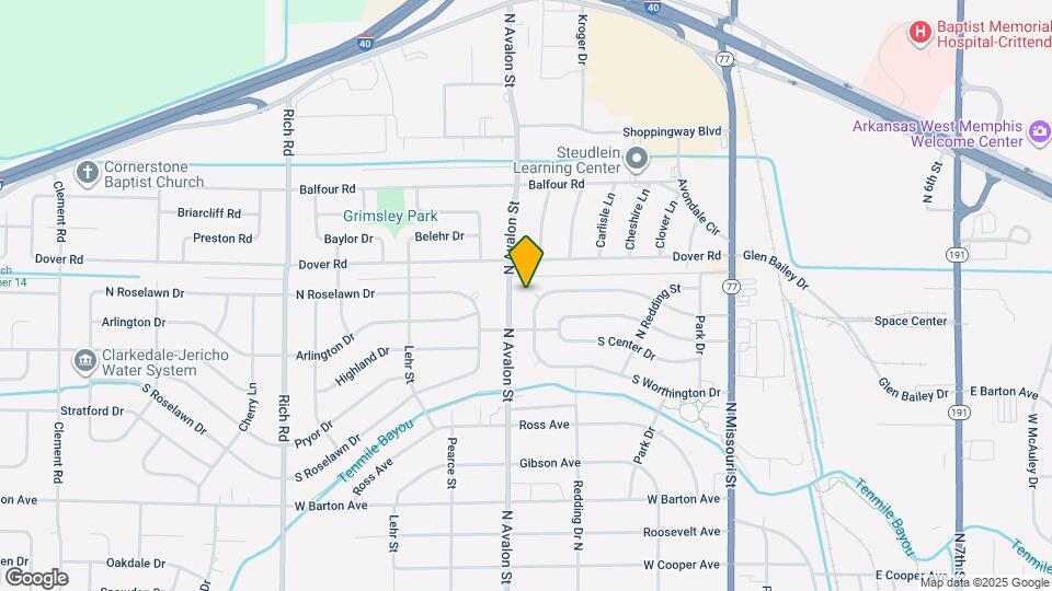 349 N Worthington Dr Map and Location Details