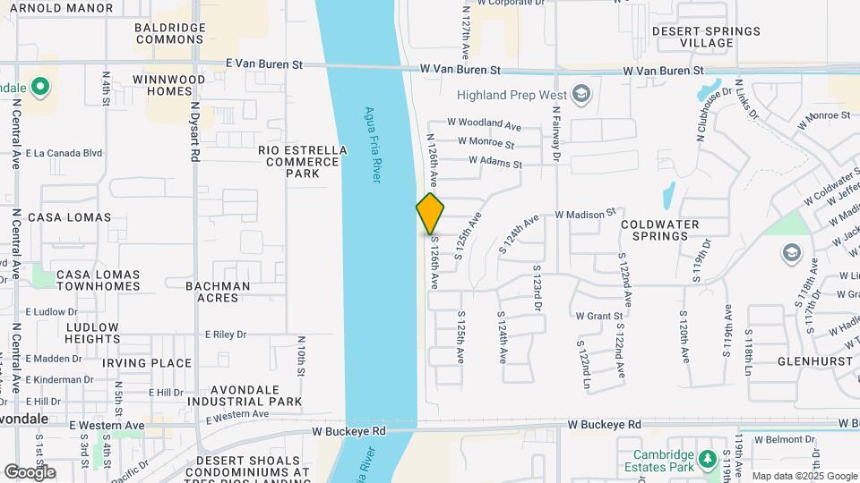 226 S 126th Ave Map and Location Details