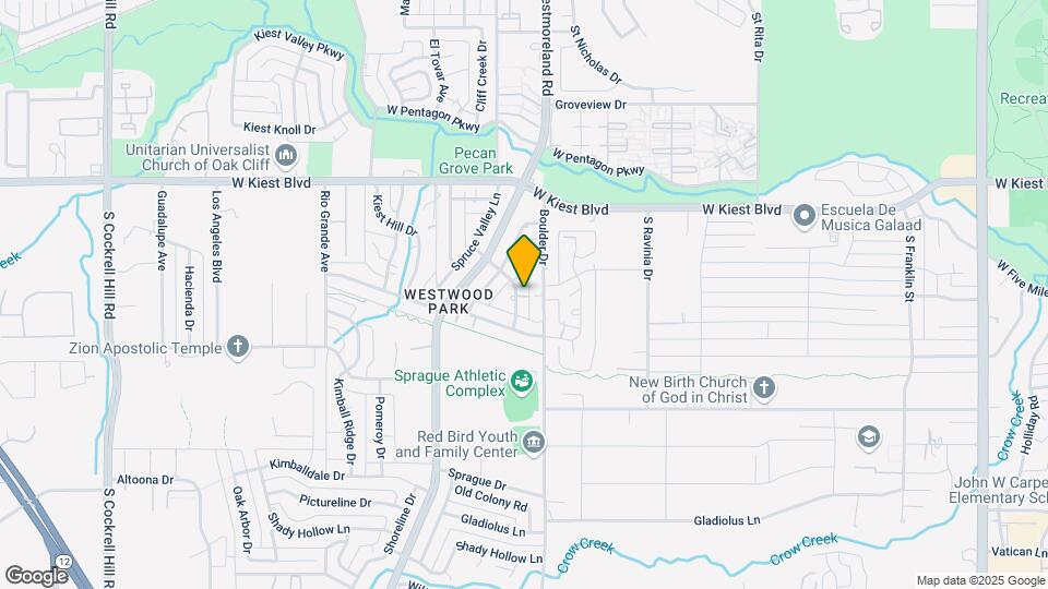 3434 Silverwood Ln Map and Location Details