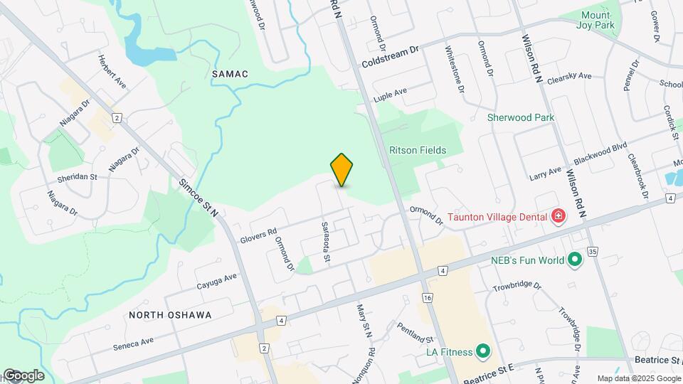 1640 Sarasota Crescent Map and Location Details