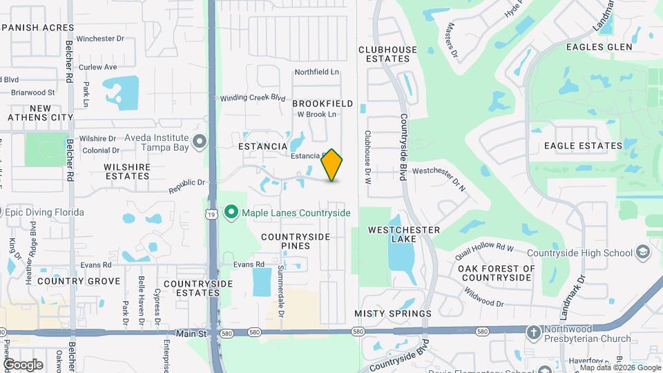 1710 Hammock Pine Blvd Map and Location Details