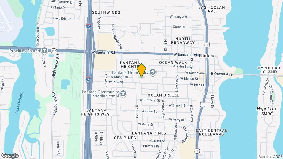 126 S 11th St Map and Location Details