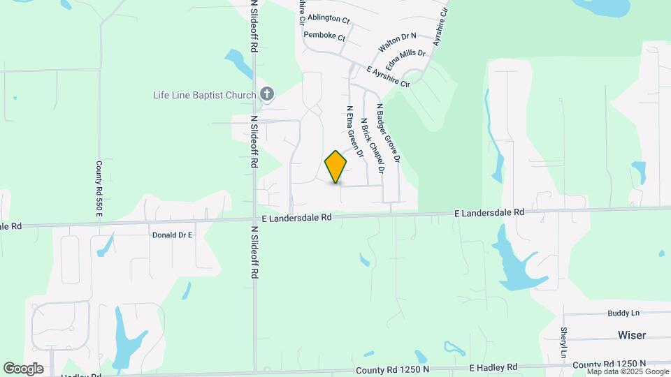 13076 N Becks Grove Dr Map and Location Details