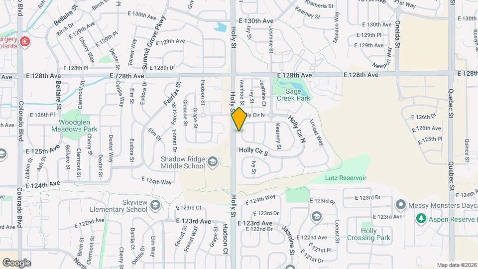 12665 Jersey Cir W Map and Location Details