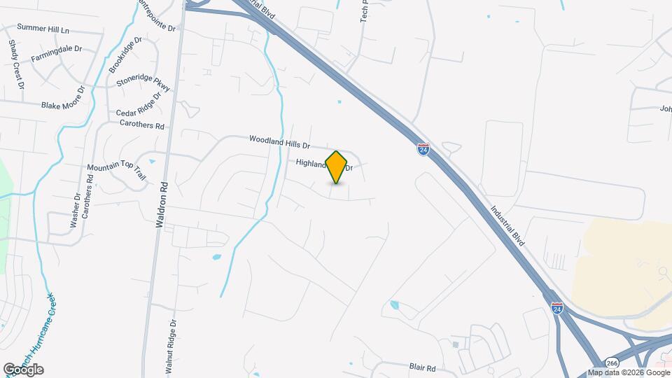 1602 Twin Ledge Ct Map and Location Details