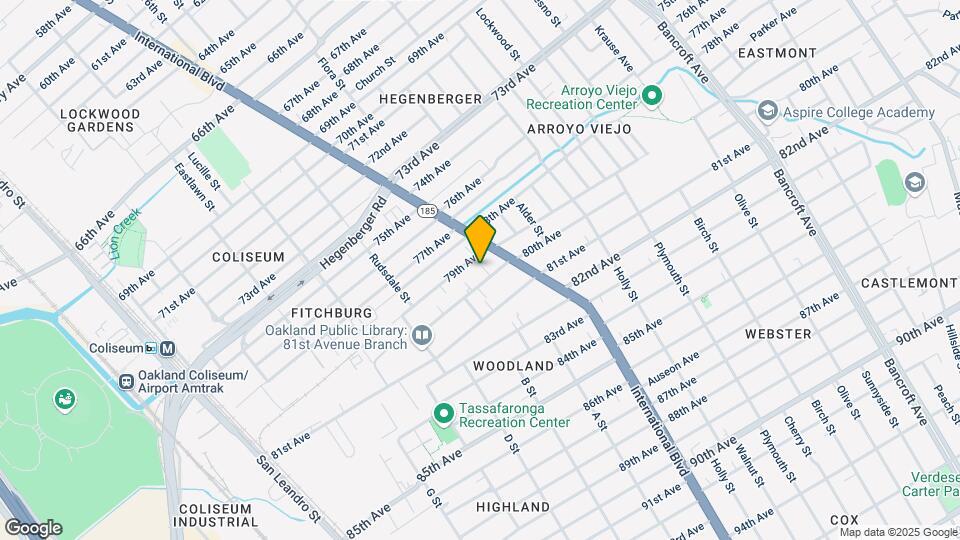 1353-1359 80th Ave Map and Location Details