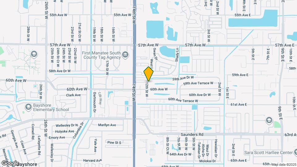5929 12th St W Mapa y Detalles de la Ubicación