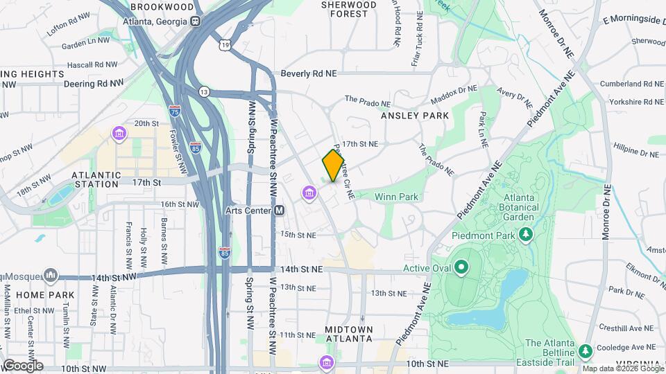 61 16th St NE, Unit 2 Mapa y Detalles de la Ubicación