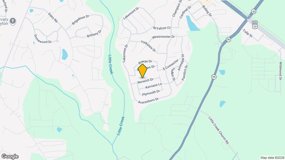 182 Norwich Dr Mapa y Detalles de la Ubicación