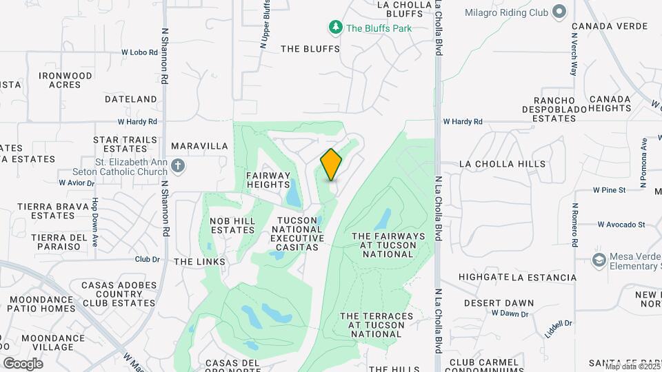 8601 N Johnny Miller Dr Map and Location Details