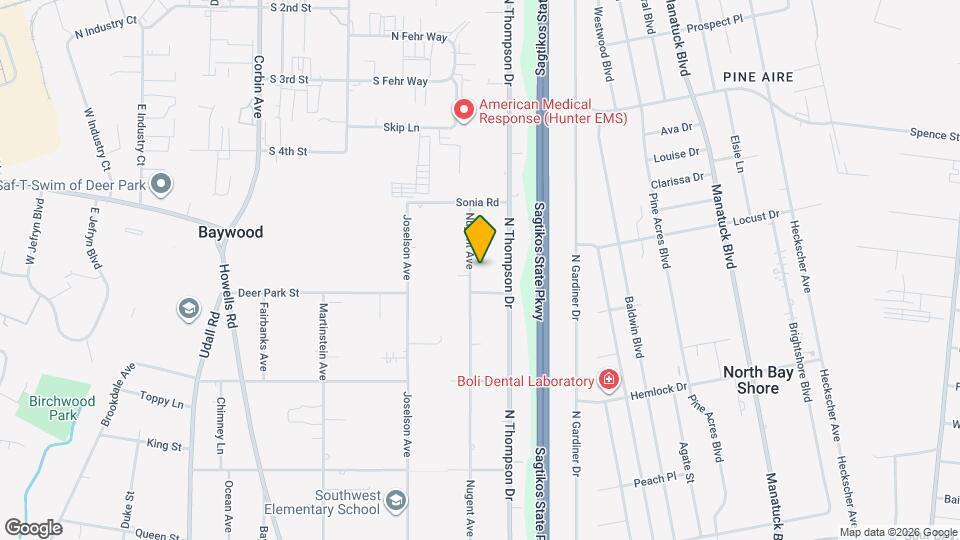 1158 Nugent Ave Map and Location Details