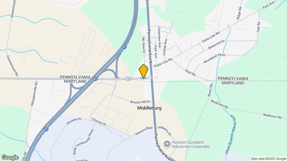 18541 Mason Dixon Rd Map and Location Details