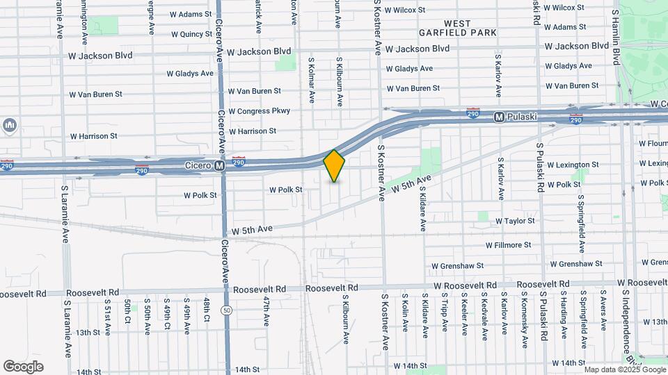 760 S Kilbourn Ave Map and Location Details