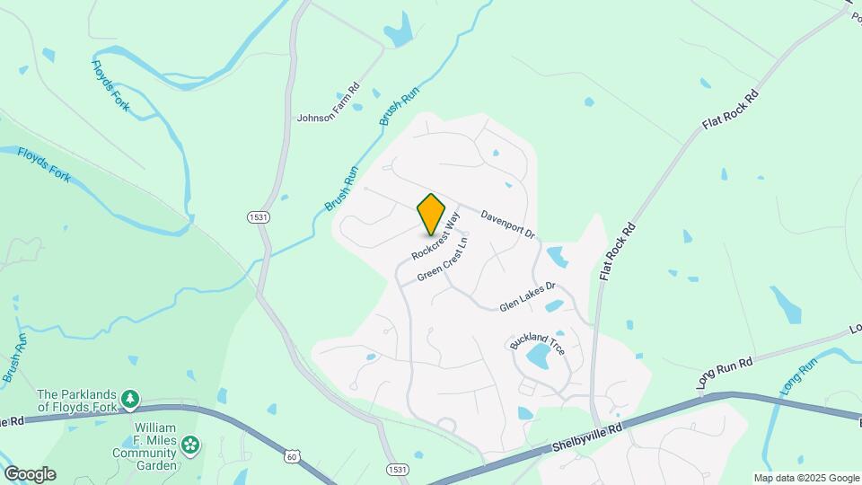 430 Rockcrest Way Map and Location Details