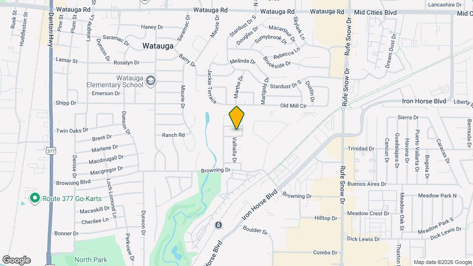 6321 Pinehurst Dr Map and Location Details