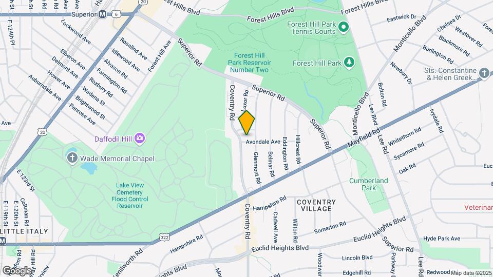 2797 Avondale Ave Mapa y Detalles de la Ubicación