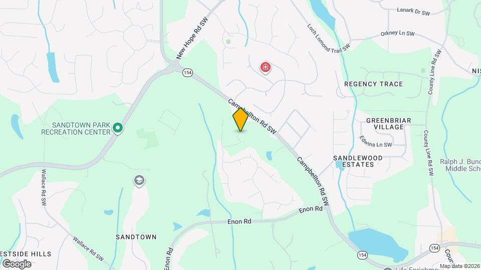 130 Enon Mill Ln Map and Location Details