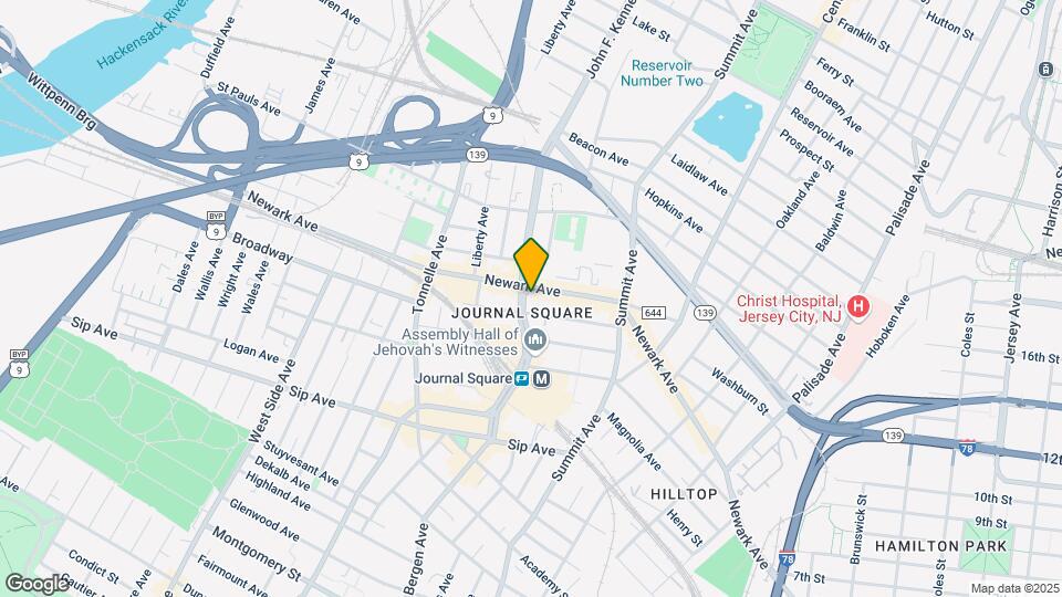 2982 John F. Kennedy Blvd Map and Location Details