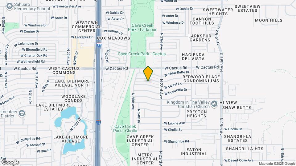 2348 W Laurel Ln Map and Location Details