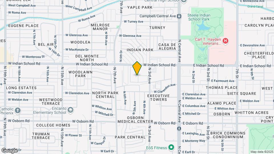 3848 N 3rd Ave Map and Location Details