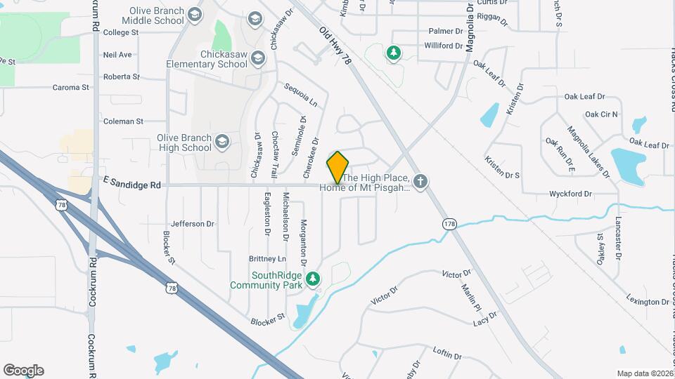 5976 Southbend Ln Map and Location Details