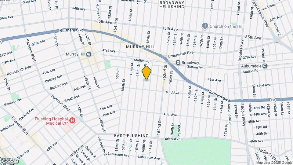 42-35 159th St Mapa y Detalles de la Ubicación