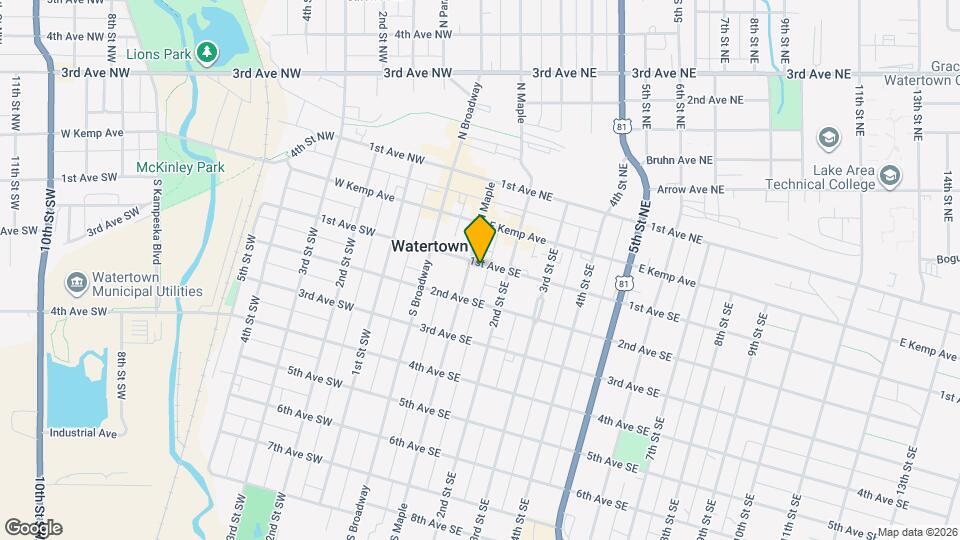 100 S Maple Watertown SD Apartments and Nearby Watertown Apartments For