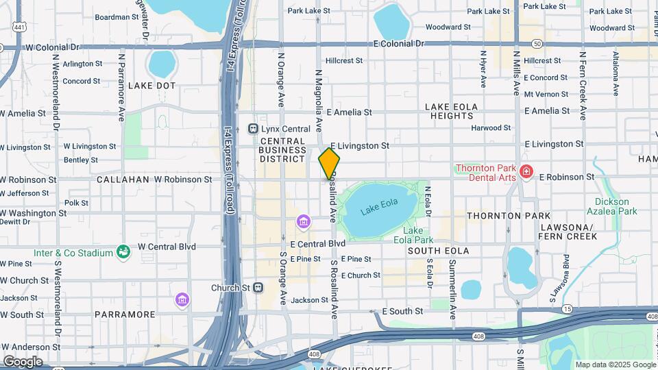150 E Robinson St, Unit 714 Map and Location Details