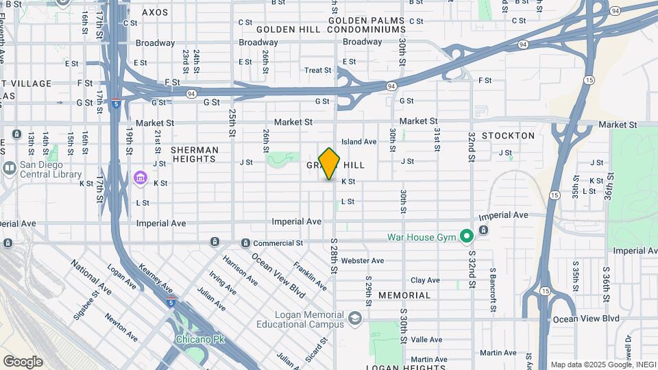 2783 K St Map and Location Details