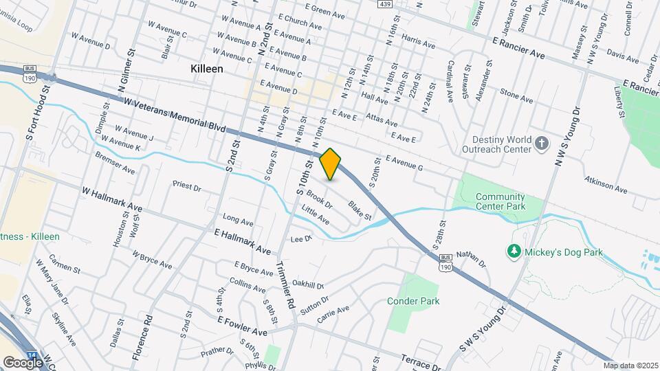 521 Blake St Map and Location Details