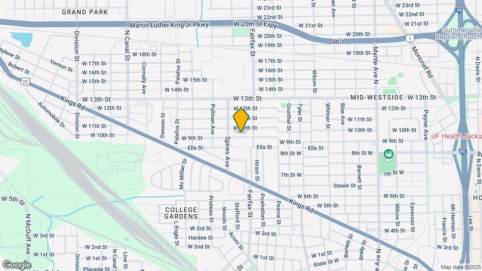 1847 W 9th St Map and Location Details