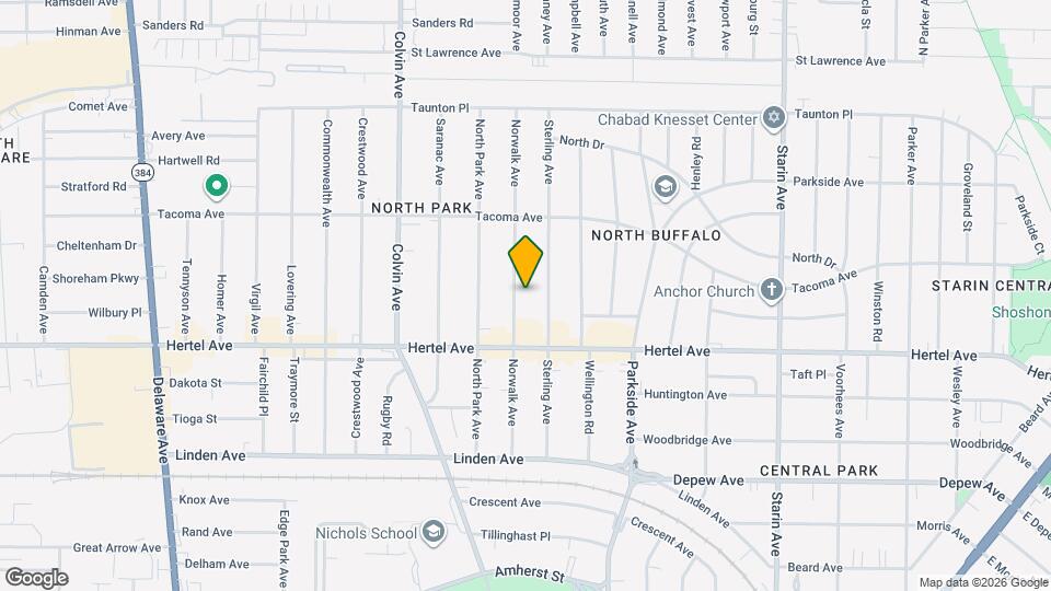 169 Norwalk Ave, Unit Upper Mapa y Detalles de la Ubicación