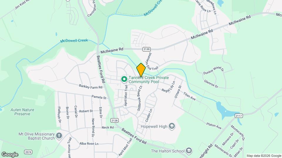 7021 Tanners Creek Dr Map and Location Details