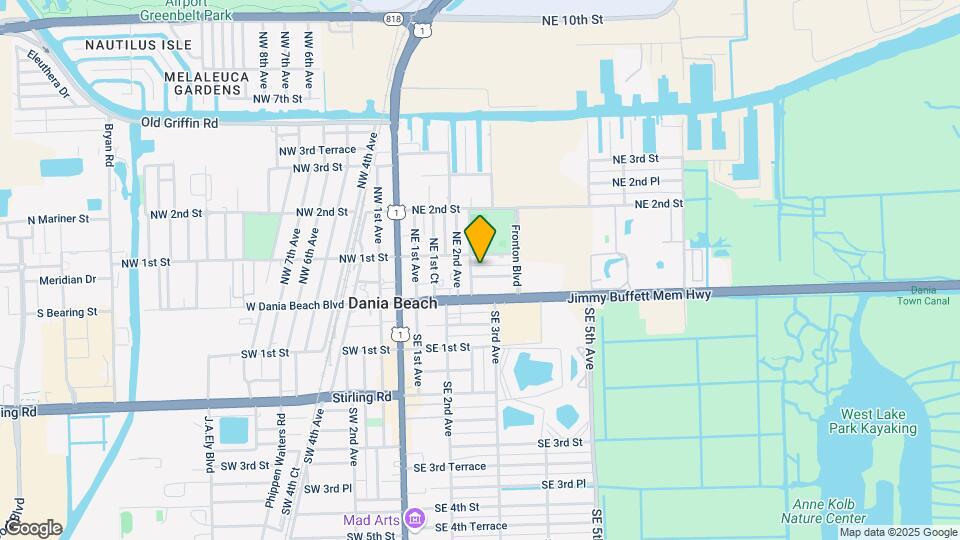 221 NE 1st Terrace-Unit -1 Map and Location Details