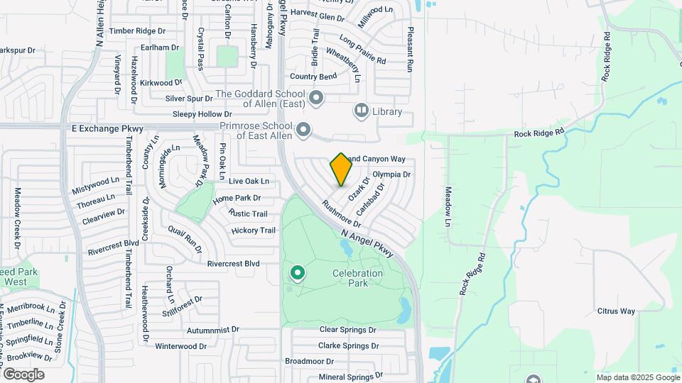 910 Crater Lake Ct Map and Location Details