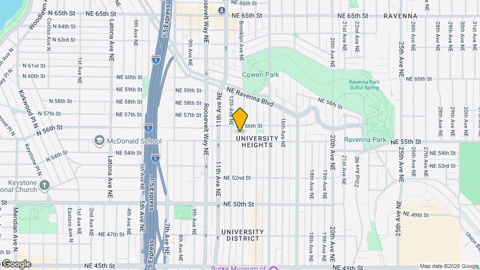 5511 Brooklyn Ave NE Map and Location Details