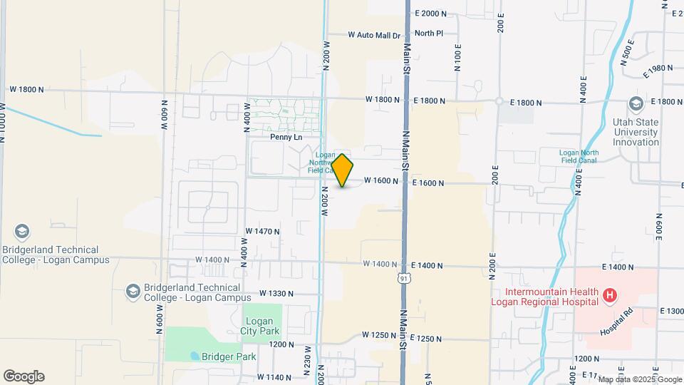1558 N 160 W Map and Location Details