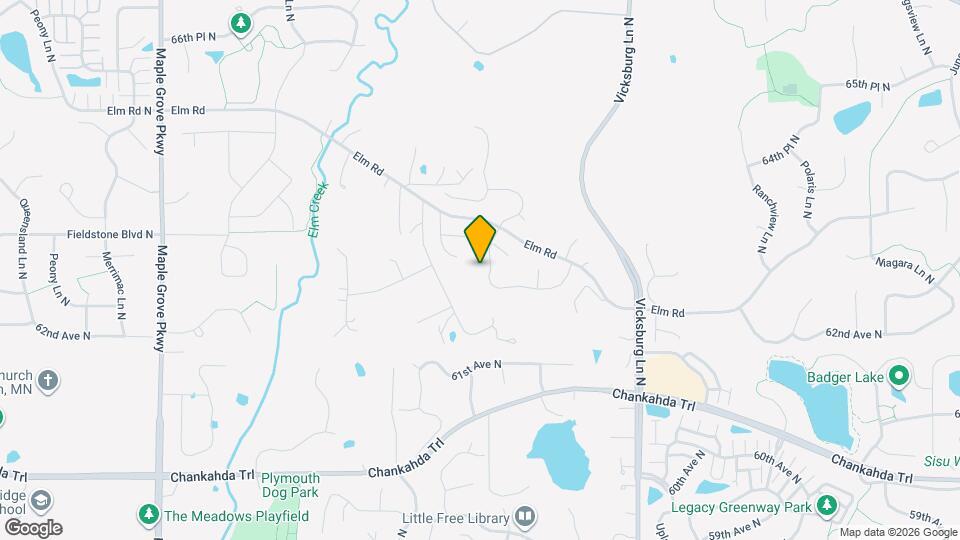 6297 Yuma Ln N Map and Location Details