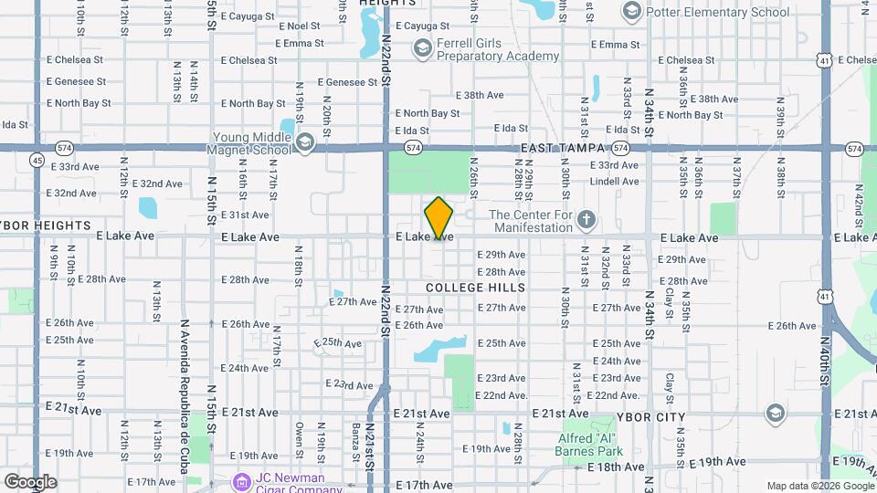 3616 Machado St Map and Location Details