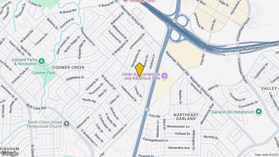 2906 Kingswood Dr Map and Location Details