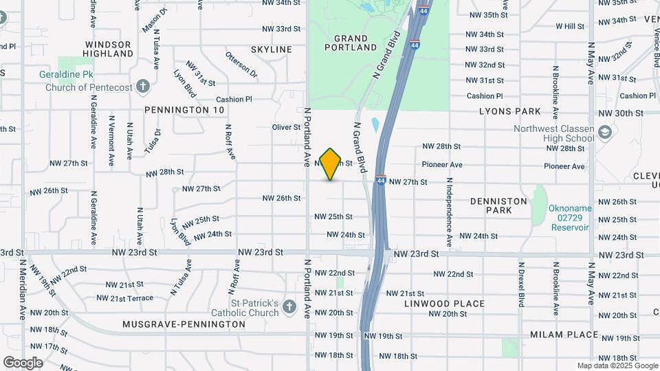 3616 NW 27th St Mapa y Detalles de la Ubicación