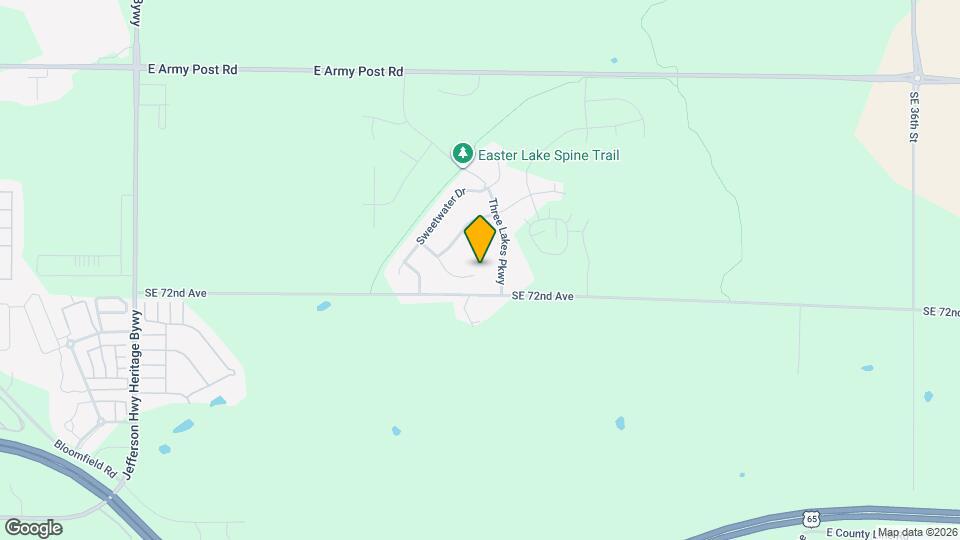 2806 Fayrdale Dr Mapa y Detalles de la Ubicación