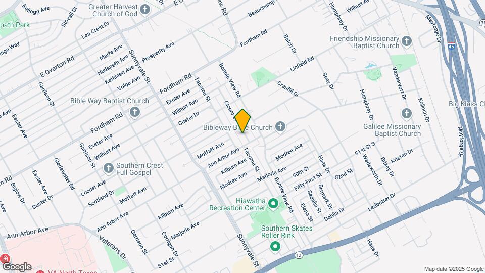 4435 Cicero St Map and Location Details