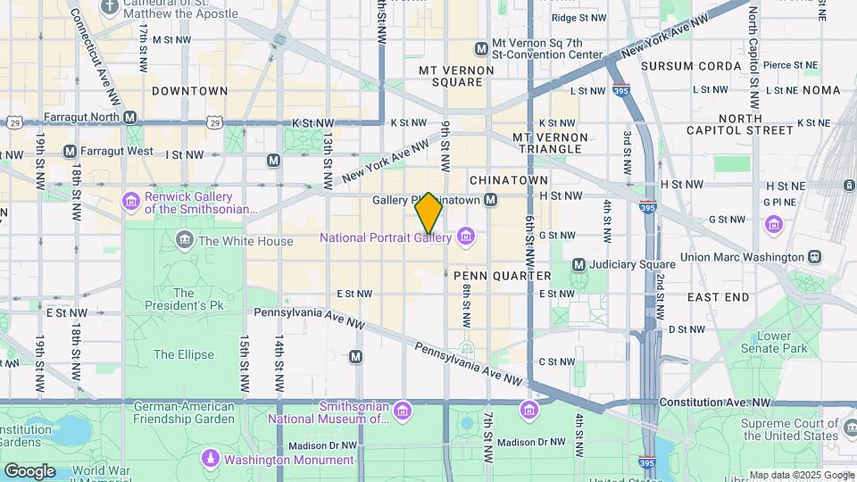 916 G St NW, Unit 804 Mapa y Detalles de la Ubicación