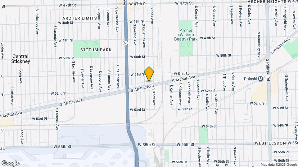 5310 S Archer Ave, Unit 1 R Mapa y Detalles de la Ubicación