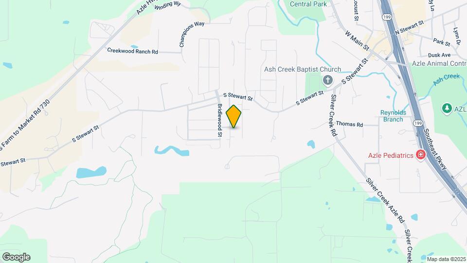 205 Stewart Bend Ct Mapa y Detalles de la Ubicación