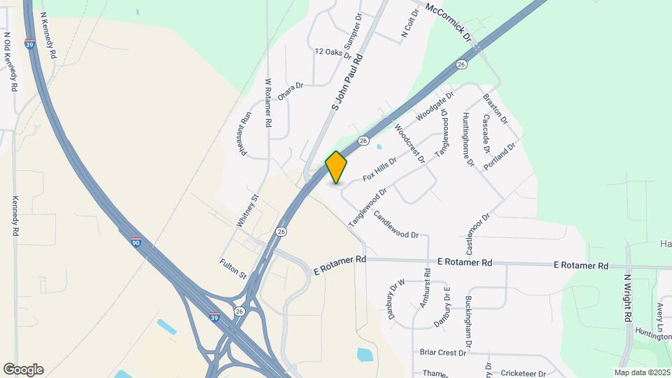 4256 Fox Hills Ct Map and Location Details