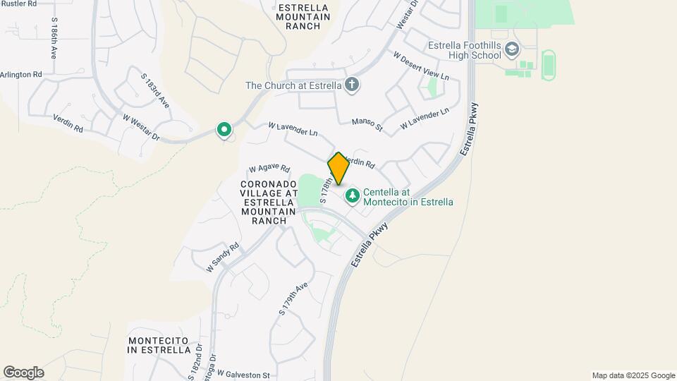 13848 S 177th Ln Map and Location Details