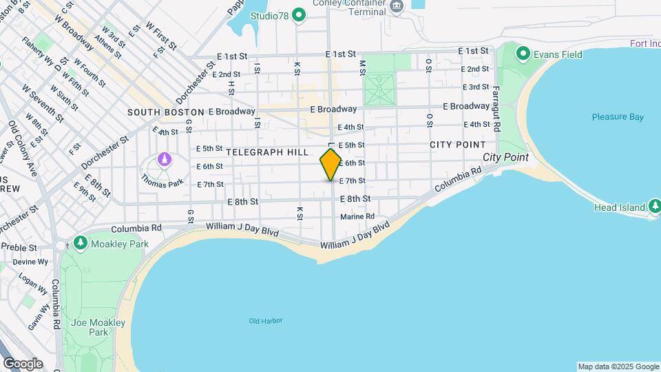 185 L St, Unit 3 Map and Location Details