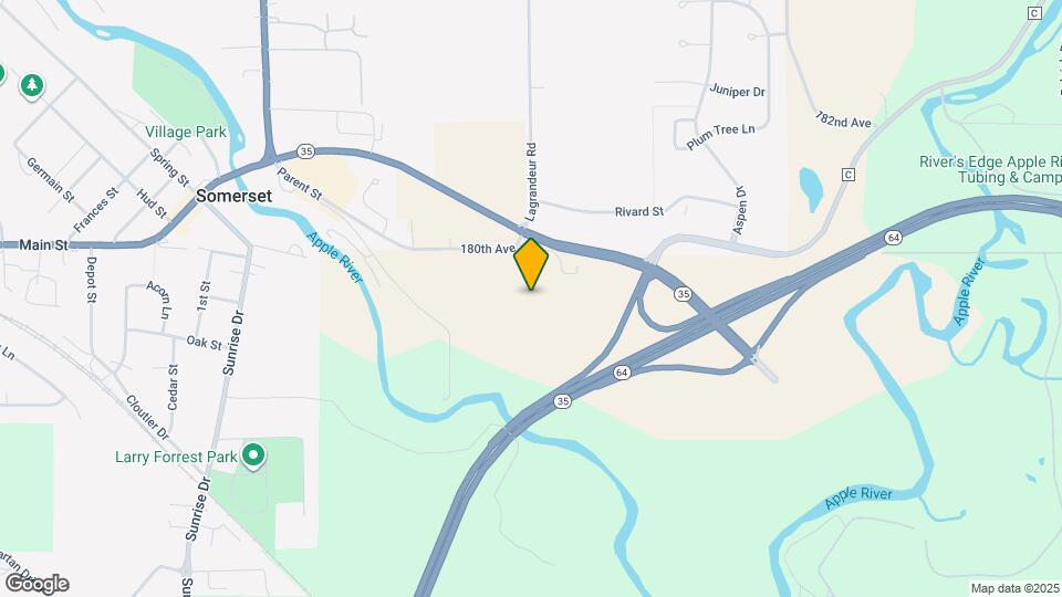 Latitude 45 Map and Location Details